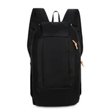 Mochila de Trilha Camping 10L Impermeável Viagem - Preta esportes ao ar livre