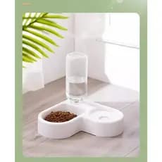 Tigela Dupla para Cães e Gatos - Conjunto de Alimentação Pet.