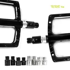 RRSKIT Extensor Eixo Pedal De Bicicleta Aço Extensores 16mm/20mm Extensão Parafusos Espaçadores