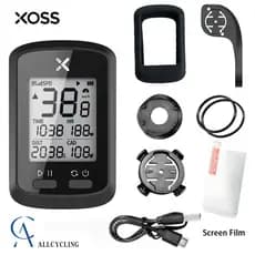 XOSS G + Computador De Bicicleta Velocímetro GPS Sem Fio Odômetro À Prova D'água Compatível Com Bluetooth ANT Ciclismo