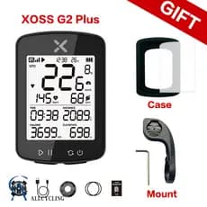 XOSS G2 G +2  Computador De Bicicleta Velocímetro GPS Sem Fio Odômetro À Prova D'água Compatível Com Bluetooth ANT