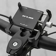 GUB PLUS 21 Suporte De Telefone De Motocicleta Celular De Liga De Alumínio Rotativo Ajustável Antiderrapante Peças De