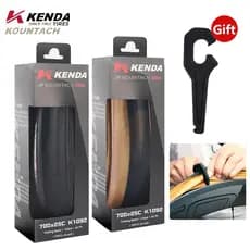 2 Pçs KENDA K1092 Pneu De Bicicleta 700x25/28C KOUNTACH ELITE Dobrável Grânulo De Estrada Tampa De Ferro Cinto Anti-Punc