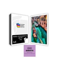 60 folhas Papel Fotográfico 180g Matte Fosco A prova d'água p/ impressão jato de tinta