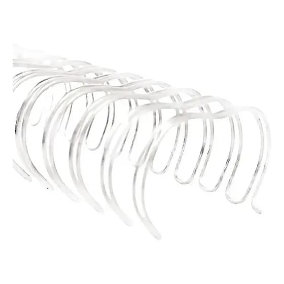 Wire-o Passo 2x1 - 5/8 - Branco - 5 unidades