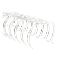 Wire-o Passo 2x1 - 5/8 - Branco - 5 unidades