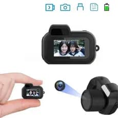 Mini Câmera HD 1080p Com Tela LCD Interior Casa Esporte Ao Ar Livre Portátil Vintage Pequena Filmadora Gravador De Vídeo