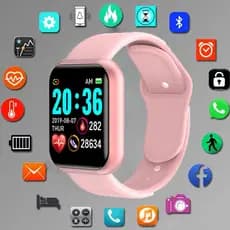 Original Y68 Relógio Esportivo Inteligente Feminino Relógios digital led De Pulso Eletrônico Bluetooth fitness Masculino