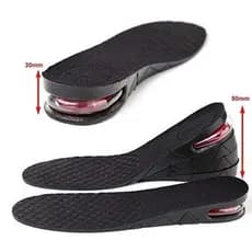 Palmilha ELEVADOR Aumente  3CM ,5cm OU 7CM  De Altura Ar Max Anti Impacto Em Pvc