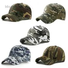 Boné De Camuflagem / Baseball / Militar /  Sawadik / Camuflado Para Masculino com ajuste fivela