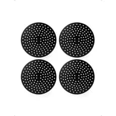 Kit 4 Tapetes De Silicone Antiaderente Protetor Air Fryer