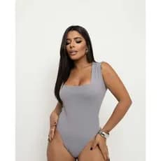 Bory Alça Larga Body Bore Decote Quadrado Ana Ruga Lançamento Tendencia