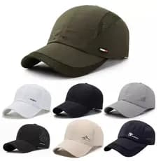 Boné Tactel Casual Respirável Baseball Secagem Rapido Spring Summer New Handsome Outdoor Sports