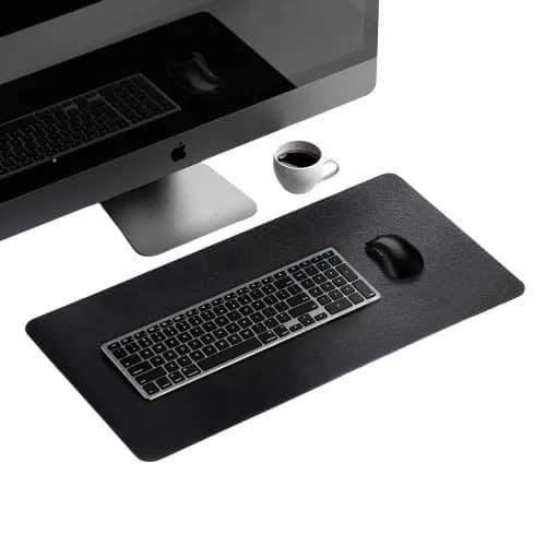 Tapete p/ notebook 160x40 Deskpad Mesa Escritório+apoio copo