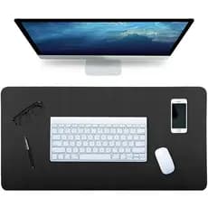 Tapete para notebook 140x40 Deskpad Escritório+ apoio copo