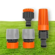 Kit Jardim Tramontina Irrigação com 4 peças - Cinza