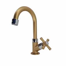 Torneira para pia de 1/2 polega cor dourado torneira para banhiero cozinha consultorio