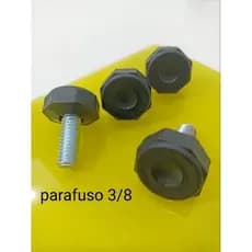 MANÍPULO REDONDO COM PARAFUSO 3/8" ( KIT COM 4 PEÇAS)