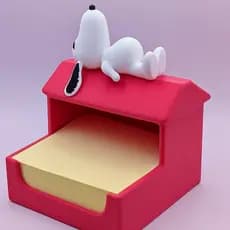 Organizador de postit do snoopy