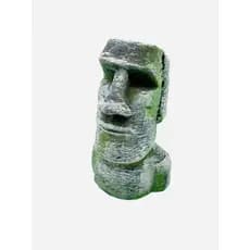 Estátua Moai Ilha de páscoa para aquários, terrários e plantas.