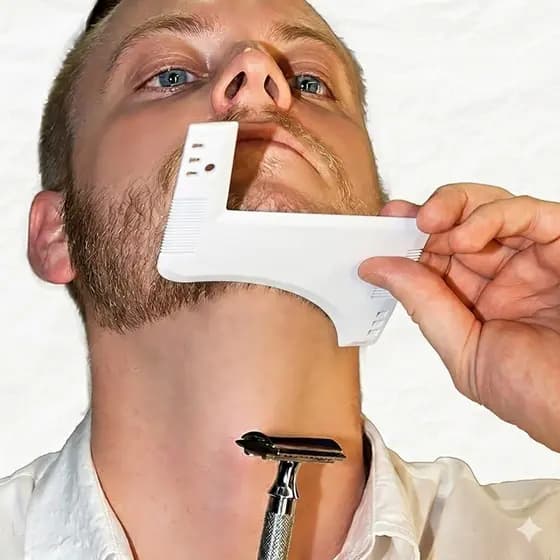 Pente Para Barba Branco Re12 Snel Home