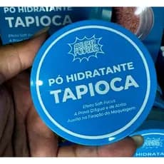 Pó Solto Tapioca- Pó Compacto acabamento aveludado
