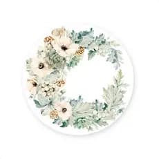 Capa para Painel Redondo 50X50 VARIOS TEMAS Flores & Rosas