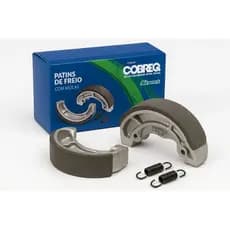 Patim Lona Freio Cg Titan Fan 125 150 160 Dianteiro e Traseiro