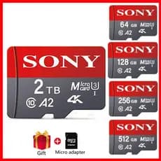 Micro 2 Tb SD/TF 32 Gb 256 1 512 64 128 Cartão Flash