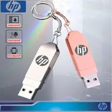 Unidade Flash De Metal À Prova D'água HP USB 2.0 4 Gb 32 128 512 1 Tb