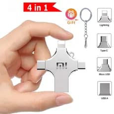 Disco De Armazenamento Suspenso 4 Em 1 OTG USB Tipo C 128 Gb 256 1 Tb