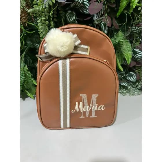 mochila média maternidade personalizado