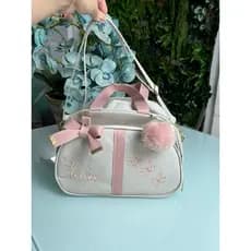 bolsa média maternidade personalizada com nome do bebê