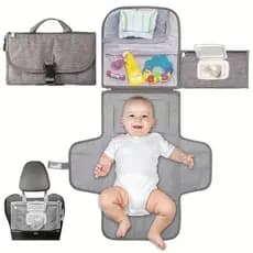 Bolsa Portátil P/ Troca De Fralda Do Bebê Multifuncional À Prova D'água Organizador Passeio e Viagem