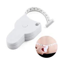 Fita Métrica Corporal Retrátil 150cm Trena Automática Costura Fitness Medidor de Corpo Portátil
