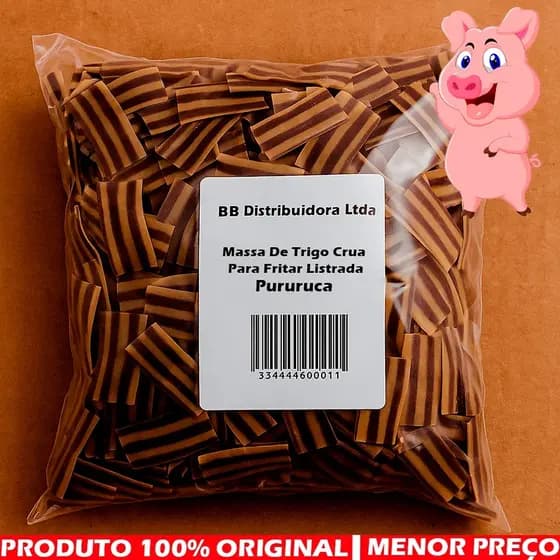 Pururuca Listrada Para Fritar Rapido Uso, 5kgs, - Pallets De Trigo Aperitivo Saboroso Crocante Crua Envio Imediato.