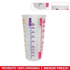 Copo Graduado Medidor de 550ml / gramas Graduação de Xícara, Chocolate, mL, Arroz, Farinha e Açúcar