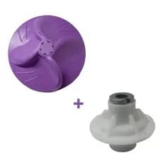 Batedor Tanquinho Newmaq 10/12kg Original Roxo Com Cubo