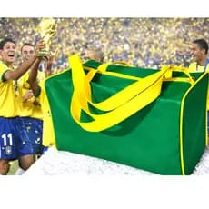 Bolsa   Do Brasil Copa Do Mundo Plastico fosco/trabalho/escola/praia/enfermagem/academia/natação