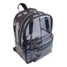 Mochila cristal Neon / Transparente  Escola/Trabalho/Praia/ Piscina/Curso/Emfermagem