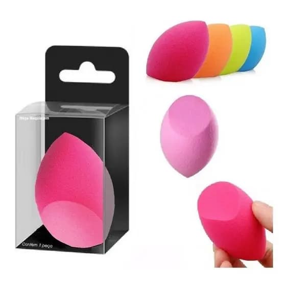 Kit Esponja de Maquiagem Macia para Base e Corretivo