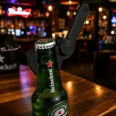 Abridor De Garrafa Cerveja Long Neck Lançador De Tampinha
