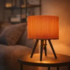 Abajur Luminária de Ambiente Sala Quarto Escritório Design Contemporâneo Luz Quente Decoração Luxo