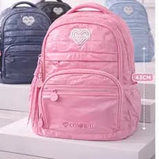 Mochila Feminina COLOR UP ou Rebecca Bon Bon Original  GRANDE 43CM  com Chaveiro  - Alta Qualidade - SEANITE