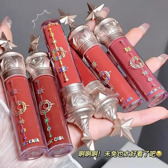 Little Star Stick Lip Glaze Lip Liquid / Glass Mirror Glossy Lipstick