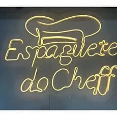 Luminária Led Neon de Acrílico Cristal "Espaguete do Chefe" 80cm