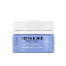 Pedra Hume Pura Farmax Em Pó 20g