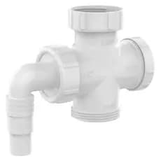 Cruzeta P/ Conexão Adaptador Máquina Lavar Roupa Louça Tanque Blukit