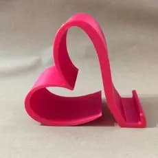 suporte celular de coração porta celular Porta Celular Coração Mesa Universal Ergonômico Anti Cansaço
