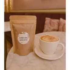Cappuccino Artesanal Cremoso 120g – Sabor Marcante em Embalagem Elegante, Ideal para Presentear